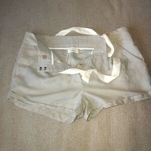 ARITZIA Wilfred Allegra linen blend shorts